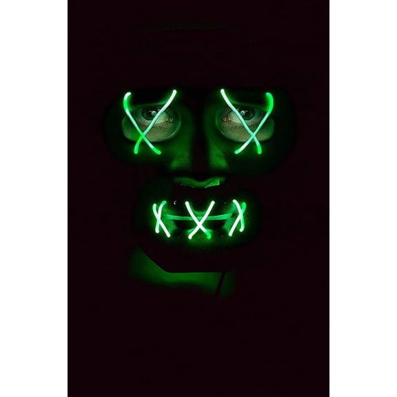 String Illumination Mask (Black/Green)