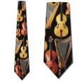 thumbnail image 1 of String Instruments Necktie Mens Tie, 1 of 3