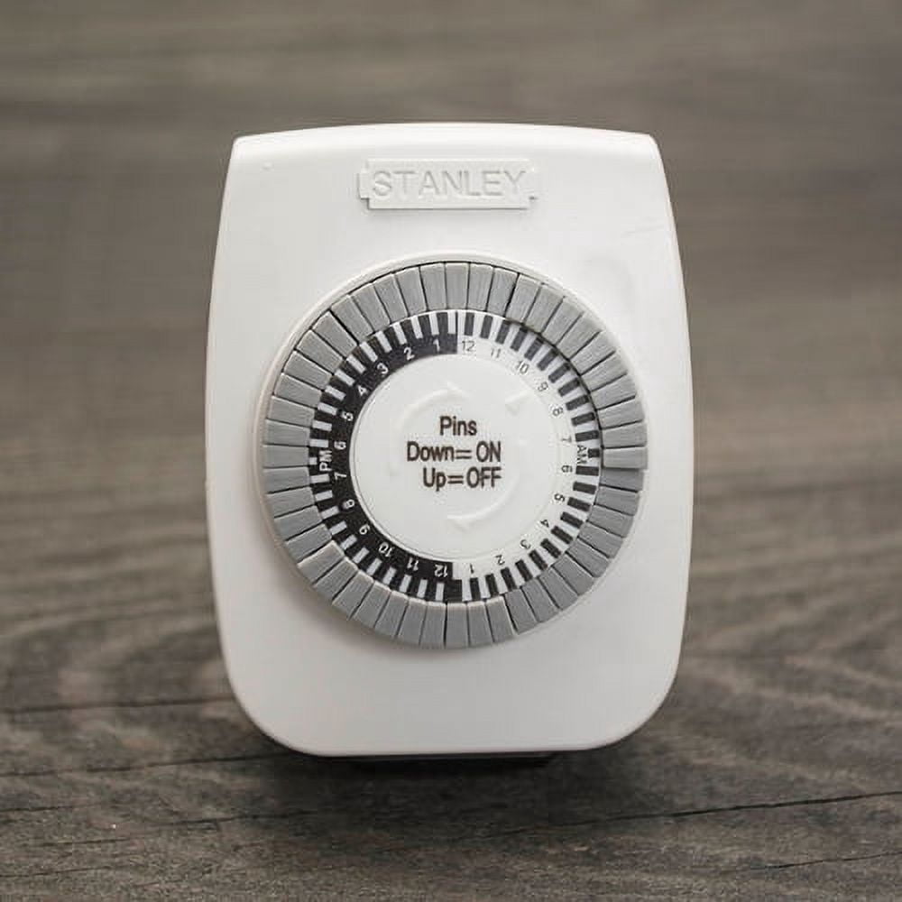 String Light Accessories Timer 24 Hour Mechanical Pin Single Outlet ...