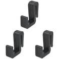 thumbnail image 1 of String Light Clips, No-Drill Outdoor Light Mounting Clips for Patio Cafe Lights, Multi-Purpose Hanging Hooks Gutter Light Clips for Backyard,Deck and Garden Lighting,Weatherproof(Black-60pcs,1x0.4"), 1 of 4