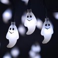 thumbnail image 1 of String Lights,20LED Halloween Lantern Decoration 2.2 Meters Milky Ghost Shape, 1 of 6