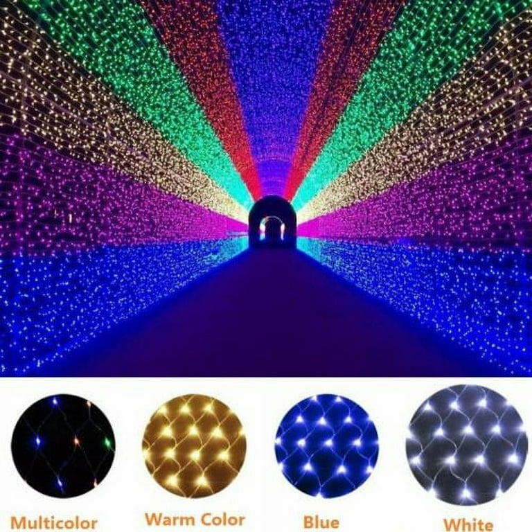 String Lights, 2M x 3M 210 LED Linkable Design Net Mesh Fairy String Light Ideal for Indoor Outdoor Home Garden Christmas Party Wedding String Lights, 2M x 3M 210 LED Linkable Design Net Mesh Fairy String Light Ideal for Indoor Outdoor Home Garden Christmas Party Wedding