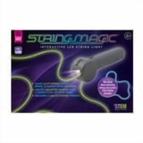 String Magic Interactive LED String Light Toy, Gray- Convenient USB Charging