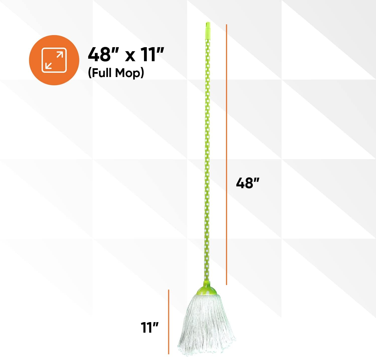 String Mop Cotton Mop For Hardwood Floor Cleaning Self Wringing Mop For Home, Kitchen, Bath