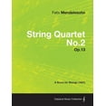 thumbnail image 1 of String Quartet No.2 Op.13 - A Score for Strings (1827), (Paperback), 1 of 1