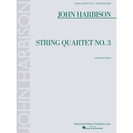 String Quartet No. 3: Score and Parts, (Paperback)
