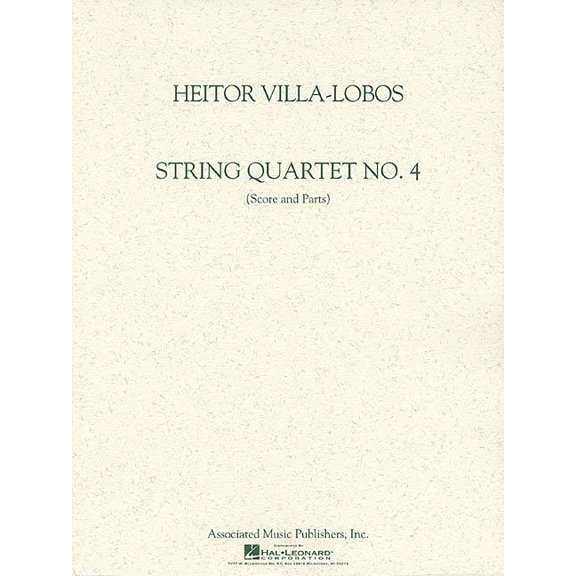 String Quartet No. 4: Score and Parts (Paperback)