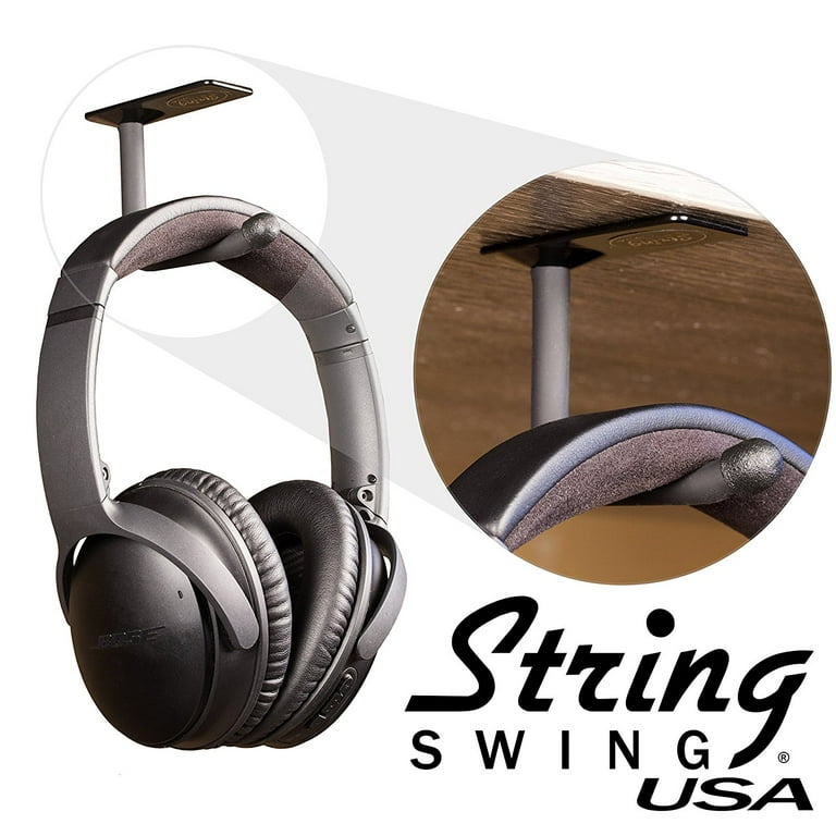 String Swing CC61 Adhesive Headphone Hanger Hook Headset Holder