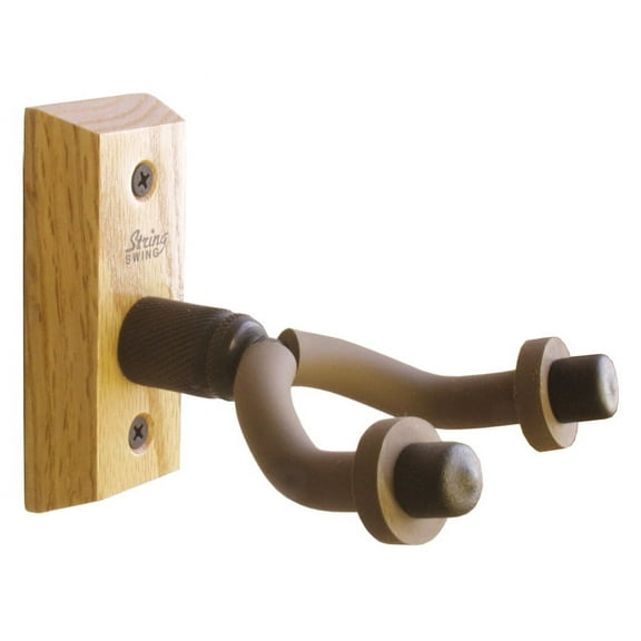 String Swing Guitar Hanger Oak Home & Studio Orignal Yoke