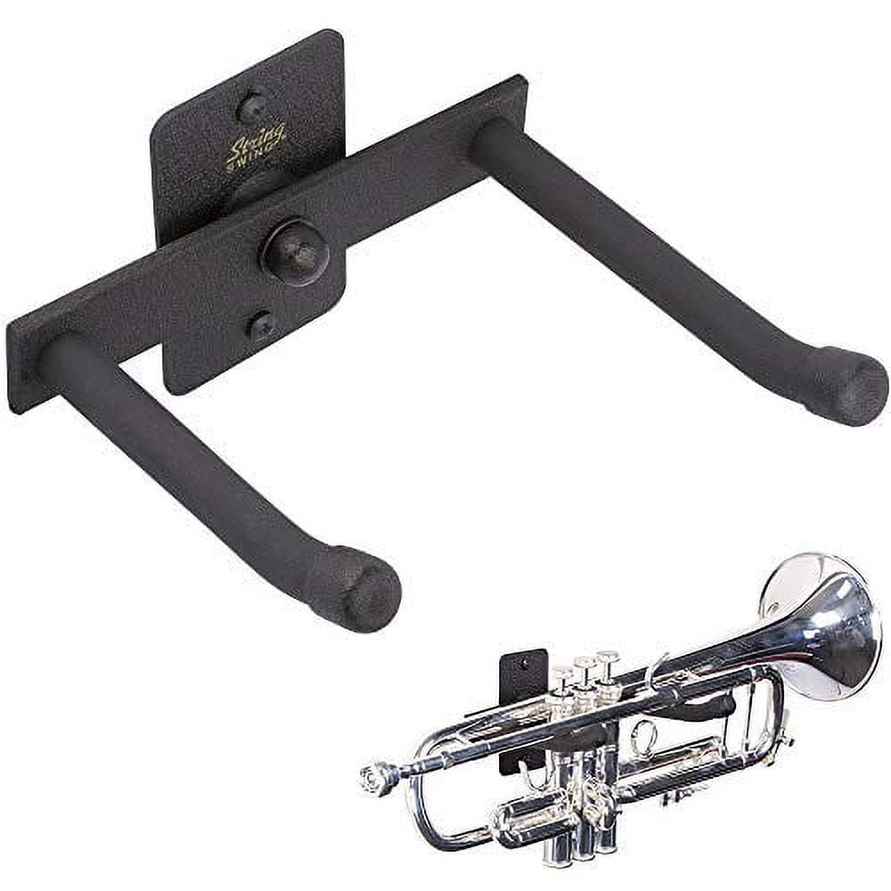 String Swing HH12HFW Horizontal Trumpet Holder Stand for all Trumpets Including Piccolo and