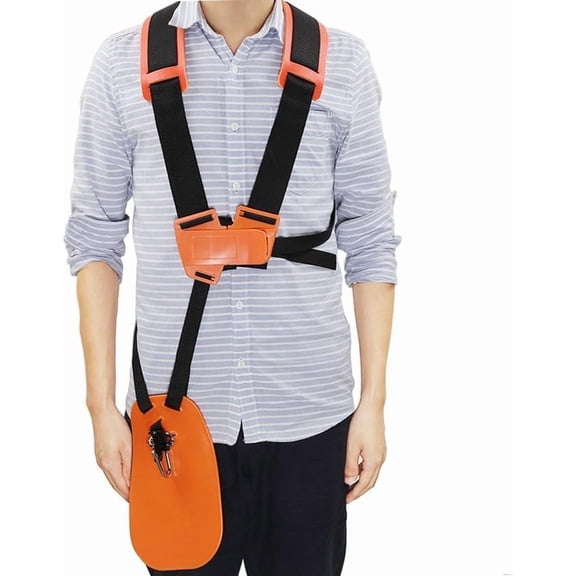 String Trimmer Full Harness 4119 710 9001 for Trimmer Shoulder Harness Brushcutter Trimmer Harness Padded Shoulders Weed Eater Shoulder Strap Harness Weed Eater Harness Double Shoulder Strap