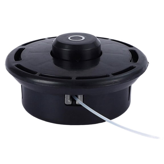 Universal Bump Feed Trimmer Head for Brush Cutters, Easy-Load Replacement String Head for Gas & Cordless Weed Whackers, Dual Thread Compatibility