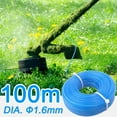 thumbnail image 1 of String Trimmer Line,065 Weed Trimmer Line,Trimmer Line,Rope Mower 328ft Mower Mower .065'' Mower Reel Replacement Nylon Material For Mower 1.6mm Diameter, 1 of 5