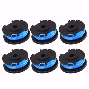 3 Tappi Bobina Di Ricambio Per Decespugliatore BLACK+DECKER - Modello 385022-03 RC-100-P