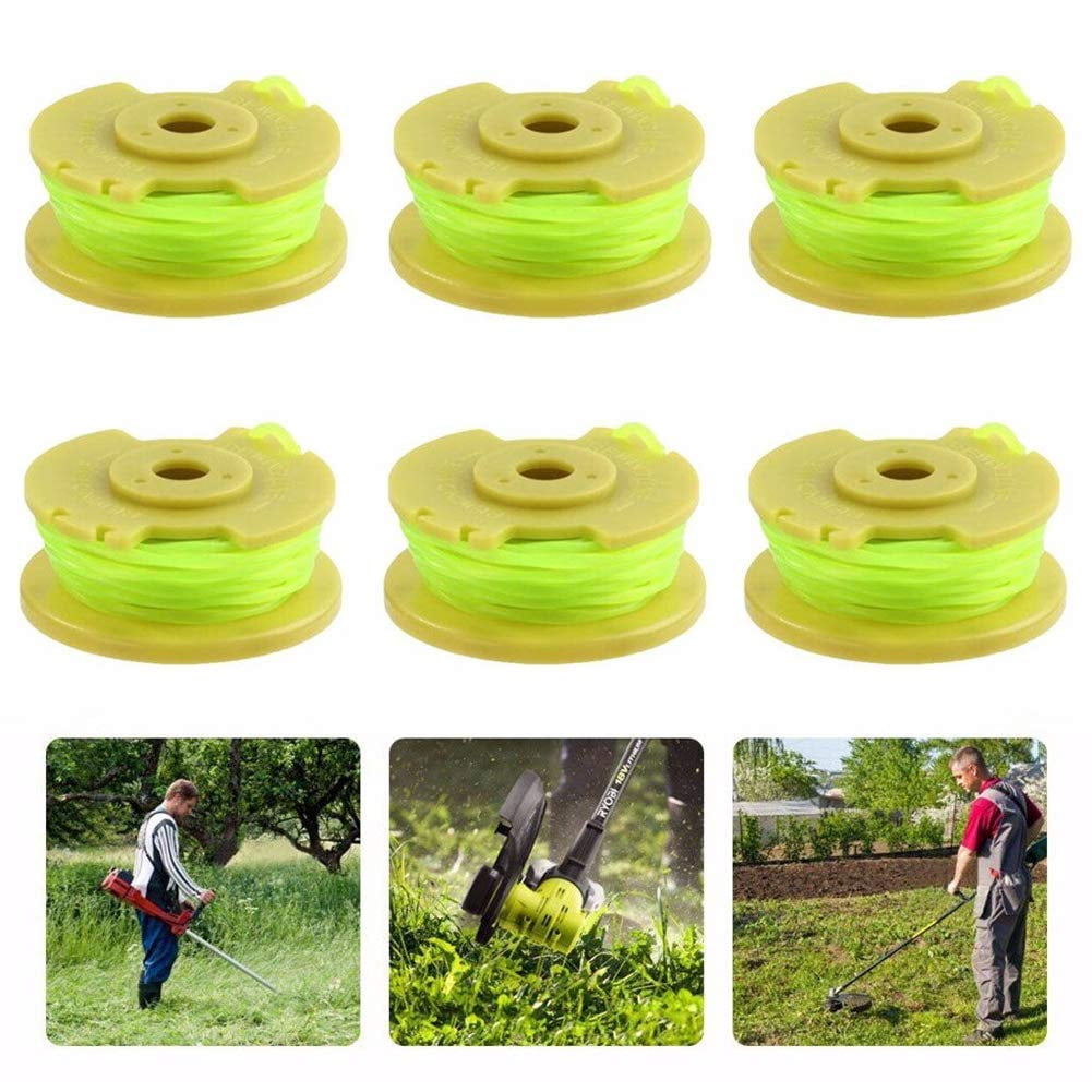 String Trimmer Lines Compatible with Ryobi AC80RL3 18v 20v 40v Cordless