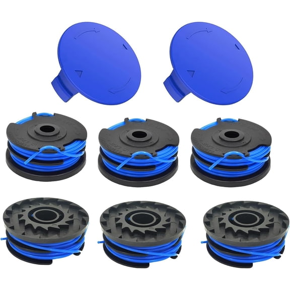 String Trimmer Replacement Spool 0.065" 20ft Compatible with Kobalt KST 120X KST 120X-06 40V Cordless, 6 Pack