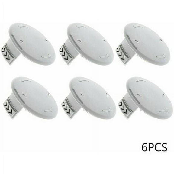 String Trimmer Replacement Spool Cap Snap-in Snap-out For Multiple Trimmer Models, 6 Pieces Lawn Mower Accessories With Easy Replacement, High-performance And Durable Nylon Line