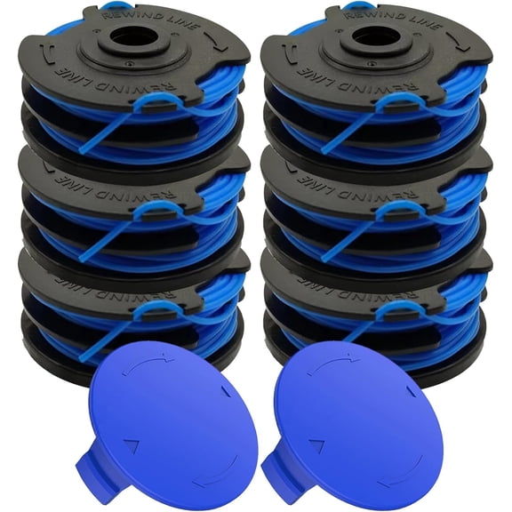 String Trimmer Spool Refills for Kobalt 40V KST 120X 0.065 inch 20ft 8 Pack