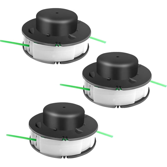 String Trimmer Spools Compatible with Stihl FSA 56 AutoCut 2-2 C2-2, .065" Nylon Line, 3 Pack