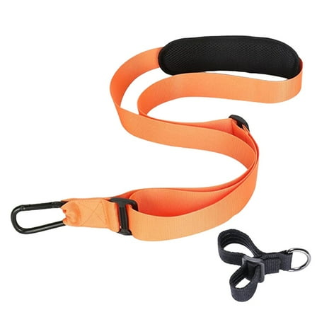 String Trimmer Strap Upgraded Metal Hook Removable Padded Harness Leaf Blower