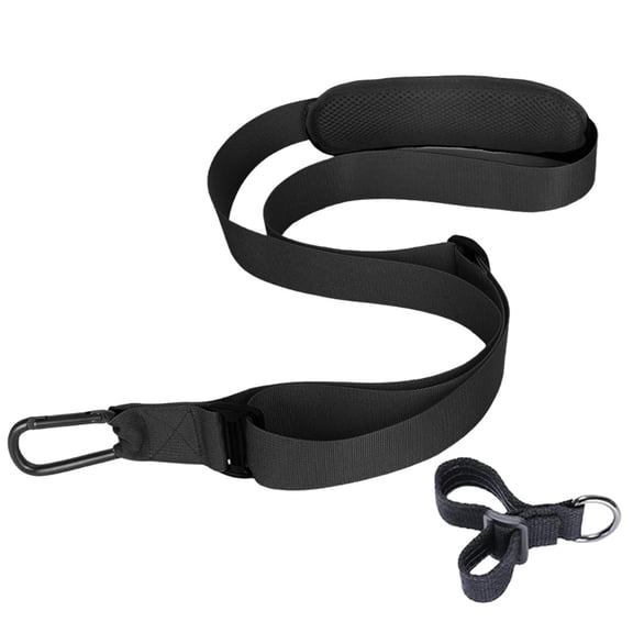 String Trimmer Strap Upgraded Metal Hook Removable Padded Harness Leaf Blower