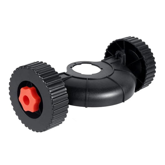 String Trimmer Wheel Attachment Adjustable Auxiliary Wheels for Push Lawn Mowers, Heavy Duty Universal Stabilizer Wheels