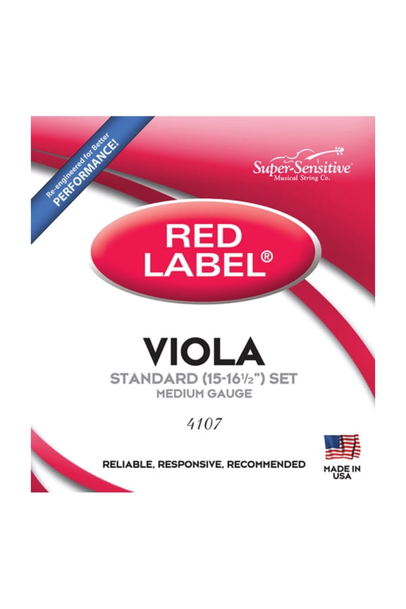 String, Viola 15-16" Std 4/4 Set Ss