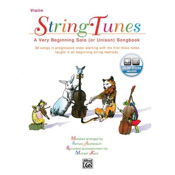 Pre-Owned APPLEBAUM - String Tunes para Violin (Inc.CD) (Paperback) 076923187X 9780769231877