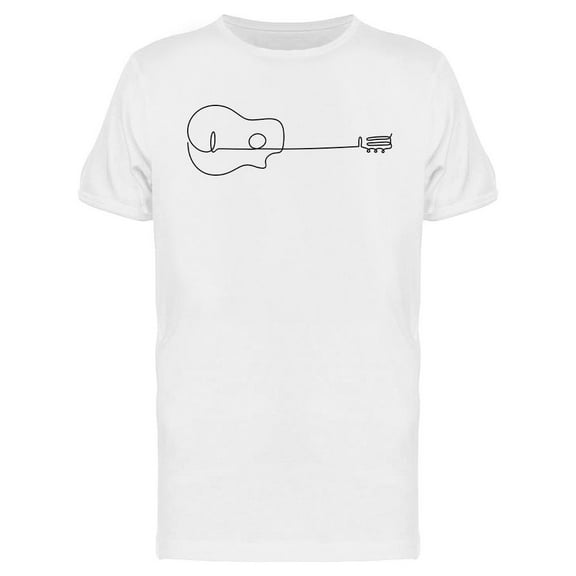 Stringed Guitar T-Shirt Men -Image by Shutterstock, Male XX-Large