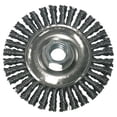 thumbnail image 1 of Stringer Bead Wheel Brushes, 6 In Dia X 3/6 In W, 0.02 In, Stainless Steel | Bundle of 2 Each, 1 of 1