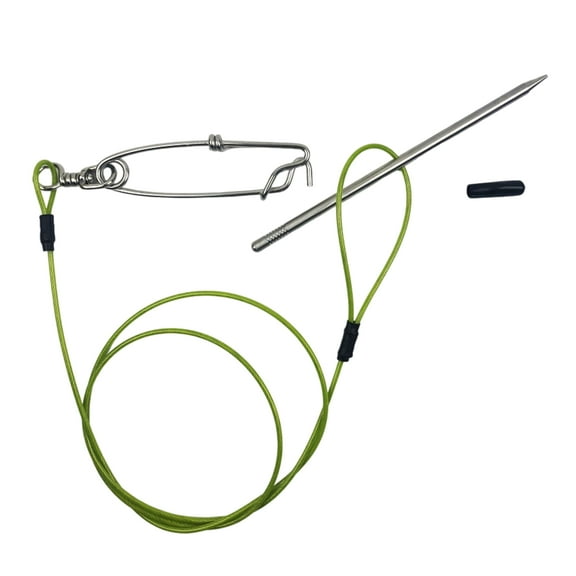 Stringer Fish Holder for Diving Quick Handspear Fish Needle Hook Fish Stringer with Clip
