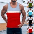 thumbnail image 1 of Stringer Tank Tops for Men 3xl Sleeveless Quick Dry Moisture-Wicking Hoodies Bodybuilding Muscle Shirts Sleeveless Big and Tall Athletic Fit Casual Summer Beach T Shirts, 1 of 6