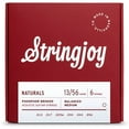 thumbnail image 1 of Stringjoy Naturals Phosphor Bronze Acoustic Guitar Strings 13 - 56, 1 of 5