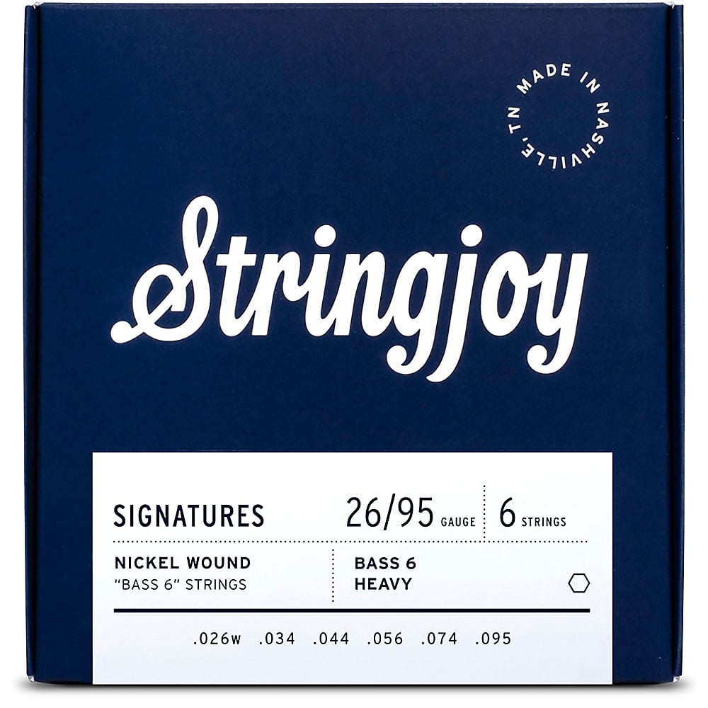 Stringjoy Signatures Bass VI Nickel Wound Guitar Strings 26 - 95