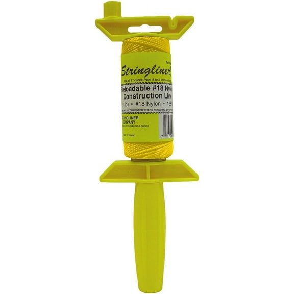 Stringliner 25000 1/8 Lb Twisted Gold Nylon Pro ReelReloadable Line