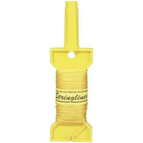 Stringliner Reloadable Construction Line Reel - 135' Gold