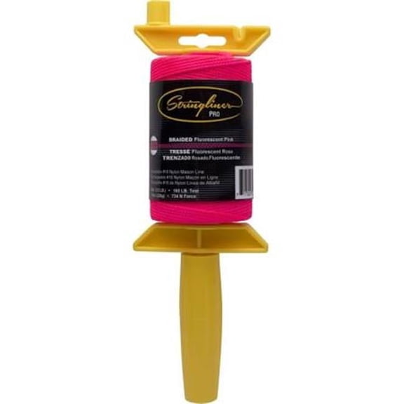 Stringliner 500 ft. FL Braided Twine Pro-Reel - Pink
