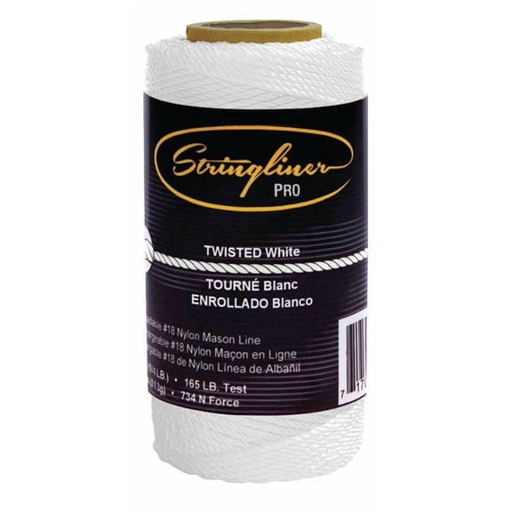 Stringliner By US Tape 35103 Twine 270 Ft. Twisted - White