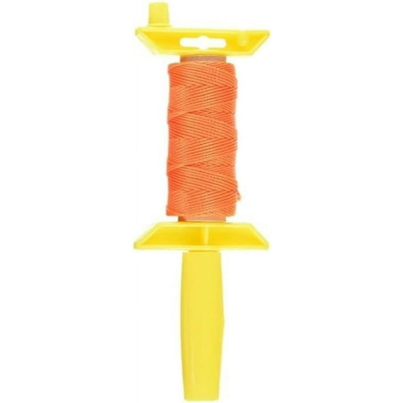 Stringliner Company 25006 Twisted 135-Feet Reloadable Line Reel, Fluorescent Orange 2 Pack 25006-2