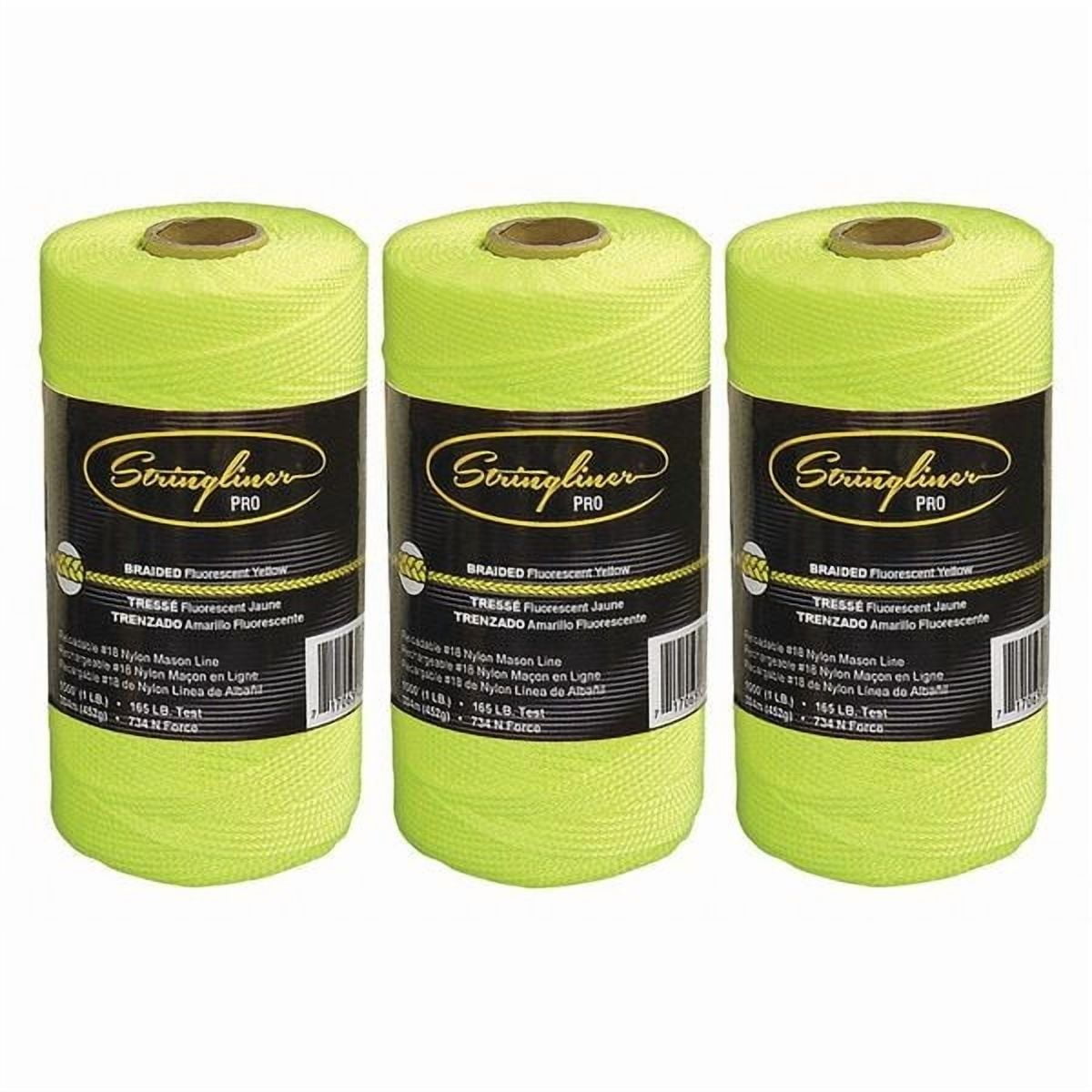 Stringliner Masons Line,Braided,1000 ft. L,PK3 35765 - Walmart.com