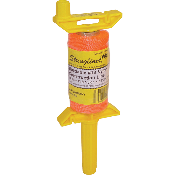 Stringliner PRO Mason Line Reel - Single Pack  Residential Use, Standard Application