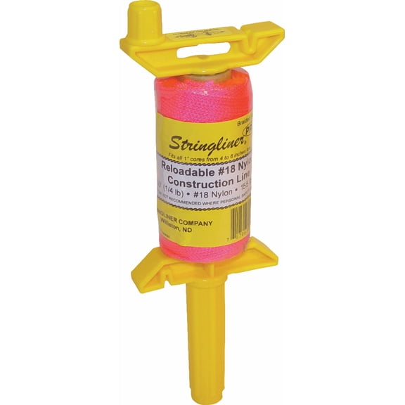 Stringliner PRO Mason Line Reel - Single Pack  Residential Use, Standard Application