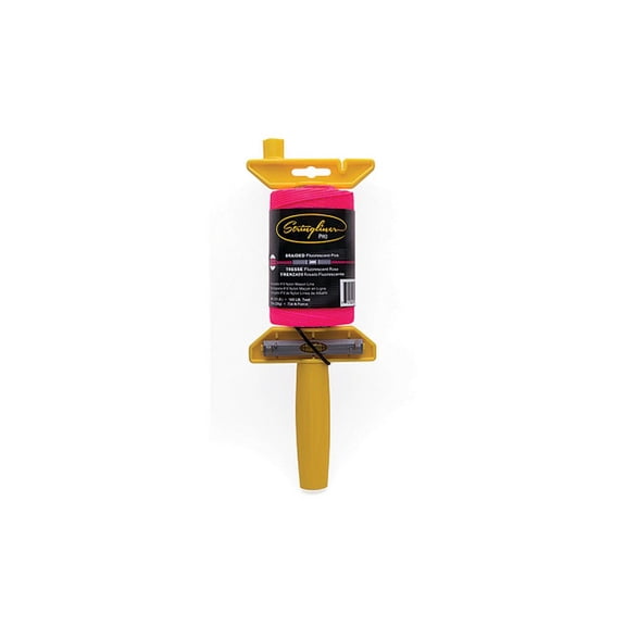 Stringliner 25462 Line Reel, 500 ft L Line, Fluorescent Pink Line