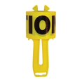 thumbnail image 1 of Stringlinger 2815272 300 ft. x 0.5 in. Plastic Caution Cuidado Barricade Tape & Reel, Yellow, 1 of 1