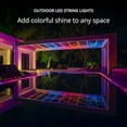 thumbnail image 1 of Strings 100 LED RGB, LED Light String for in- and Outdoor, Smart LED Lights, Mappable LEDs, Compatible with Alexa and Google Home, IP44, Controlled by App, Green Wire, 8m, 1 of 6