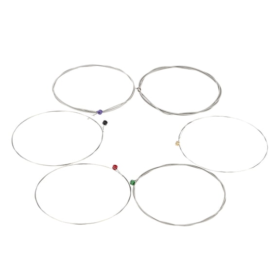 Strings,6pcs Set (.009-.042) Nickel Alloy Super Set (.009-.042) Nickel Rx15 6pcs Set Super Tension (.009-.042) Nickel Alloy Mewmewcat Lanru Buzhi Rusuo Tension Carbon Steel