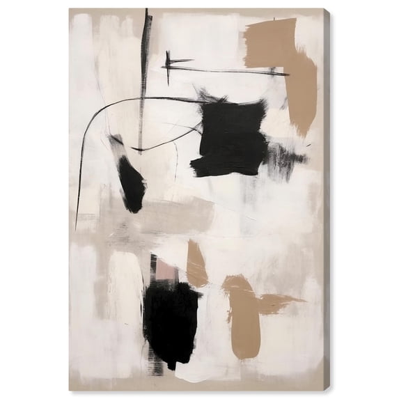 Strings in Abstraction Canvas Muted Abstract Wall Art by Art Remedy, Gallery Wrapped, 20" x 30"