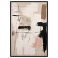 thumbnail image 1 of Strings of Love Canvas Muted Abstract Wall Art by Art Remedy, Black Frame, 24" x 36", 1 of 7
