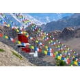 thumbnail image 1 of Strings of prayer flags at Thiksey Monasterym Leh, Ladakh, India Poster Print by Ellen Clark (24 x 36), 1 of 1