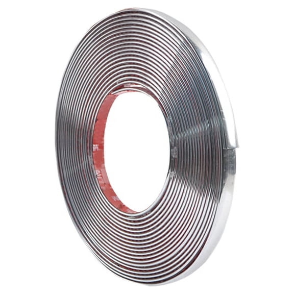 Strip 10mmx12.5m Car Chrome Styling Moulding Trim Strip Auto Body Window Exterior Decoration